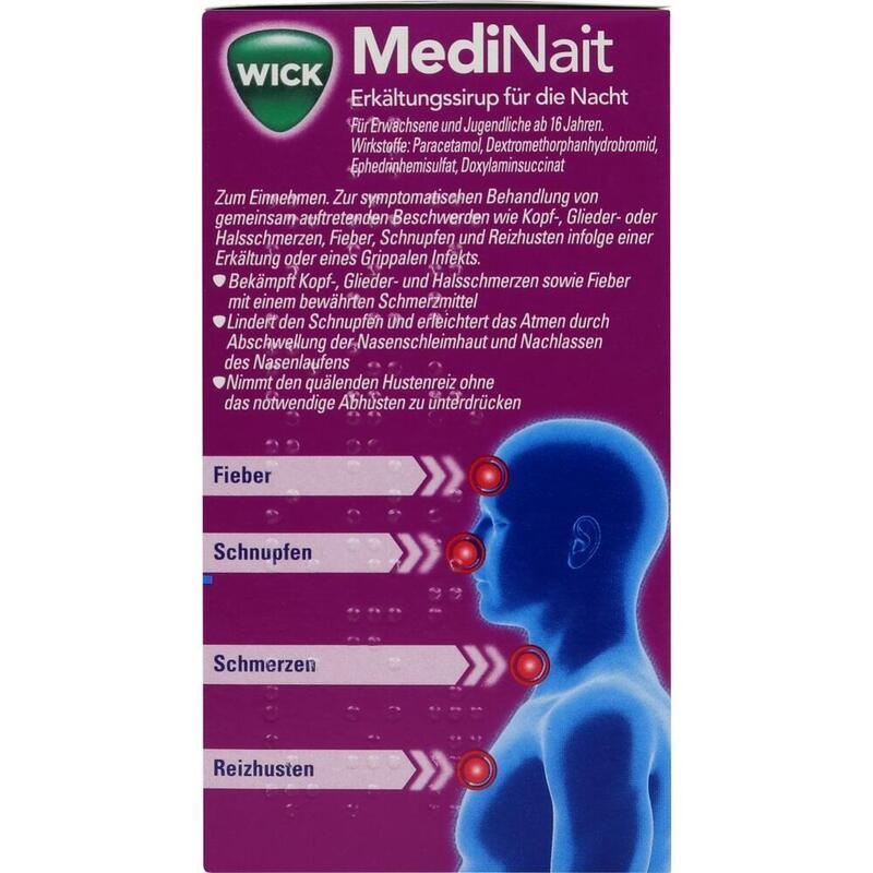 WICK MediNait Erkältungssirup für die Nacht