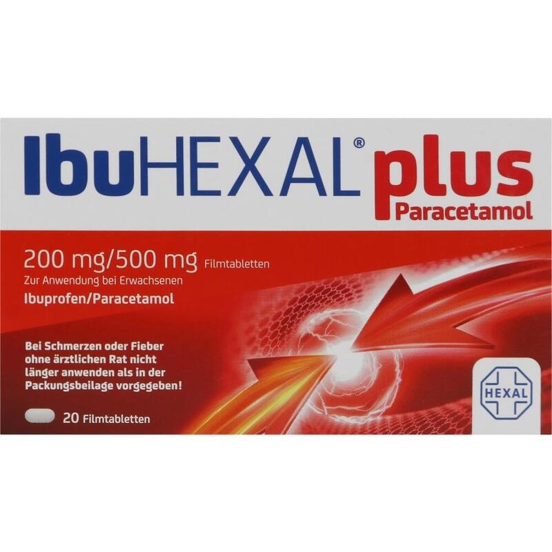 IBUHEXAL plus Paracetamol 200 mg/500 mg Filmtabl.